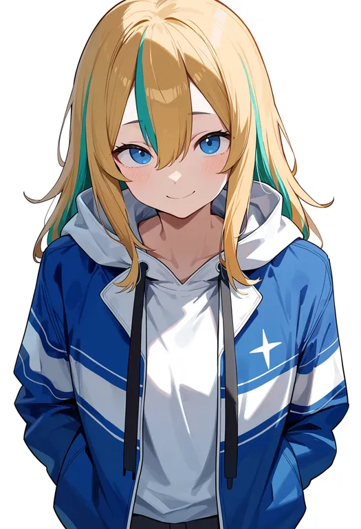 masterpiece, best quality, score_7, safe, yamanouchi kano, solo, upper body, simple background — by k3scat, made with ComfyUI