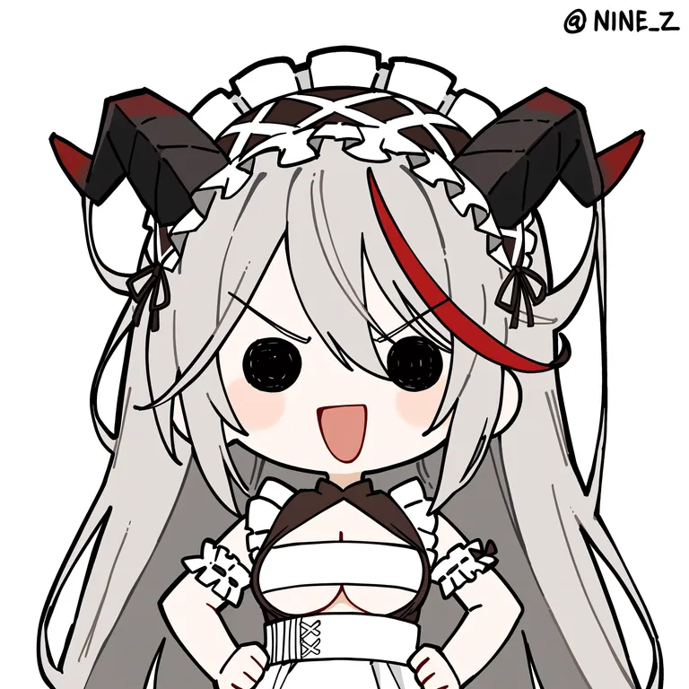 masterpiece, best quality, newest, highres, year 2025, <lora:sanye_v1:1> 1girl, :d, chibi, chibi only… — by 💤💤💤, made with ComfyUI
