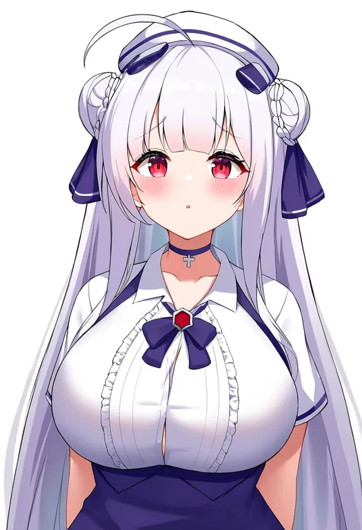 masterpiece, best quality, newest, absurdres, highres, safe, cygnet_(azur_lane), azur_lane, solo, upper_body… — by k3scat, made with ComfyUI