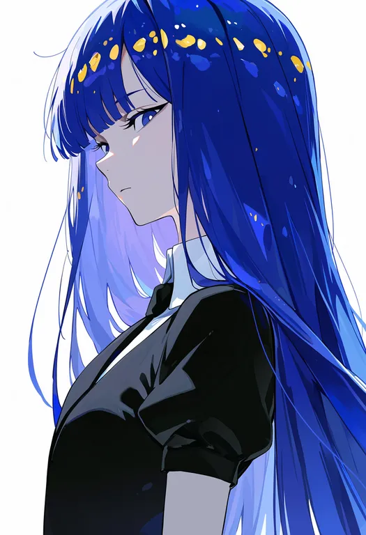 masterpiece, best quality, score_7, safe, lapis lazuli (houseki no kuni), houseki no kuni, solo, upper body… — by k3scat, made with ComfyUI