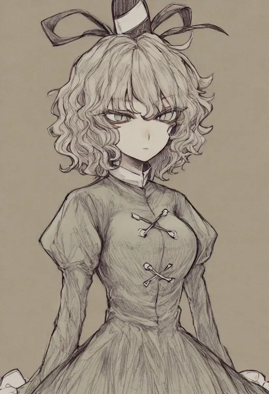 masterpiece, best quality, general, soga no tojiko, touhou, solo, upper body, simple background — by k3scat, made with ComfyUI