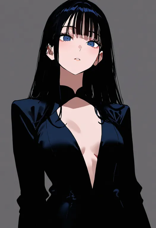 masterpiece, best quality, newest, absurdres, highres, safe, center_opening, 1girl, solo, upper_body, simple_background — by k3scat, made with ComfyUI