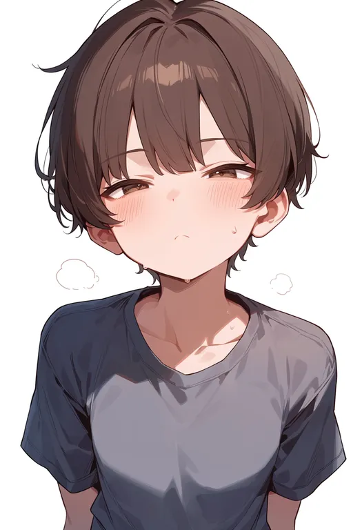 masterpiece, best quality, score_7, safe, aizawa shota, solo, upper body, simple background — by k3scat, made with ComfyUI