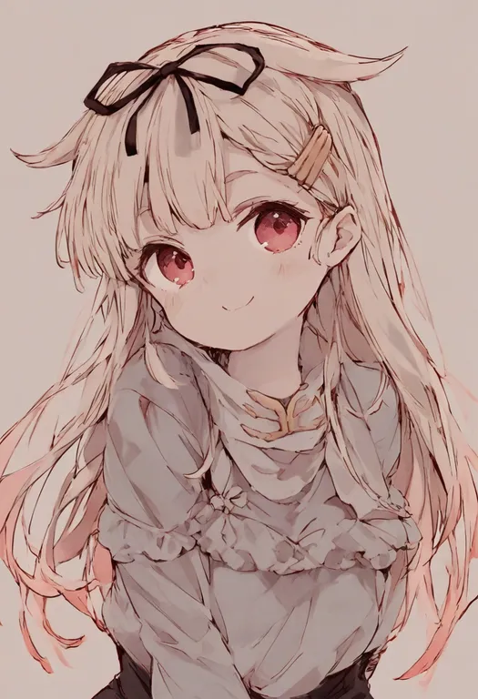 masterpiece, best quality, general, yuudachi (kancolle), kantai collection, solo, upper body, simple background — by k3scat, made with ComfyUI