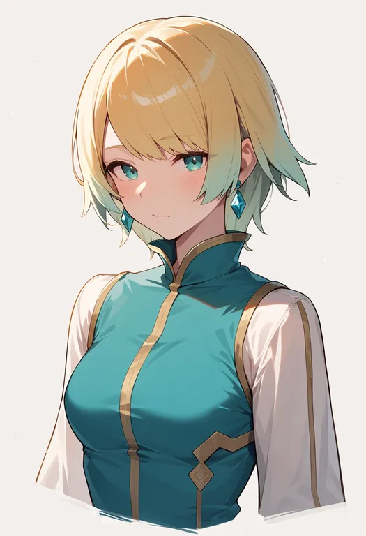 masterpiece, best quality, score_7, safe, fjorm (fire emblem), fire emblem, solo, upper body, simple background — by k3scat, made with ComfyUI