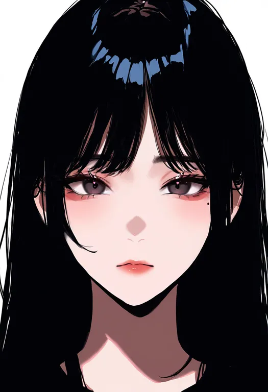 masterpiece, best quality, newest, absurdres, highres, safe, pleading_eyes, 1girl, solo, portrait, simple_background — by k3scat, made with ComfyUI