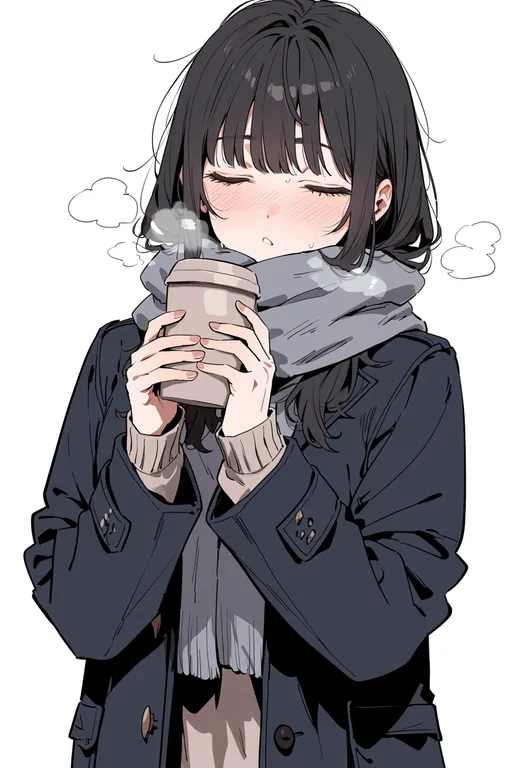 masterpiece, best quality, score_7, safe, holding breath, 1girl, solo, simple background — by k3scat, made with ComfyUI