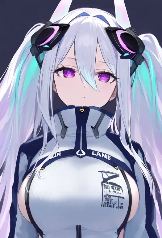 masterpiece, best quality, general, kearsarge (azur lane), azur lane, solo, upper body, simple background — by k3scat, made with ComfyUI