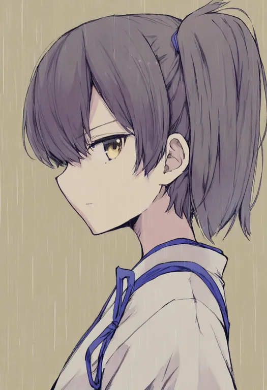 masterpiece, best quality, general, kaga (kancolle), kantai collection, solo, upper body, simple background — by k3scat, made with ComfyUI