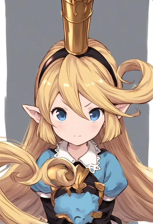 masterpiece, best quality, general, charlotta (granblue fantasy), granblue fantasy, solo, upper body, simple background — by k3scat, made with ComfyUI