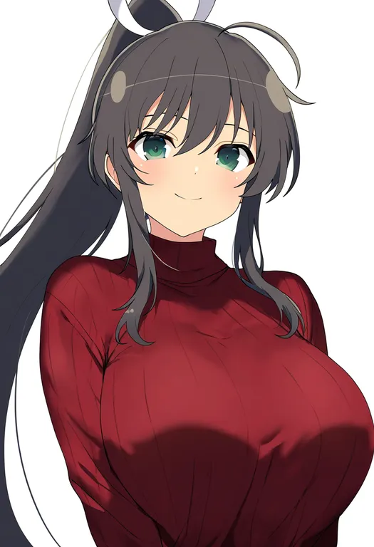 masterpiece, best quality, newest, absurdres, highres, safe, homura_(senran_kagura), senran_kagura, solo, upper_body… — by k3scat, made with ComfyUI