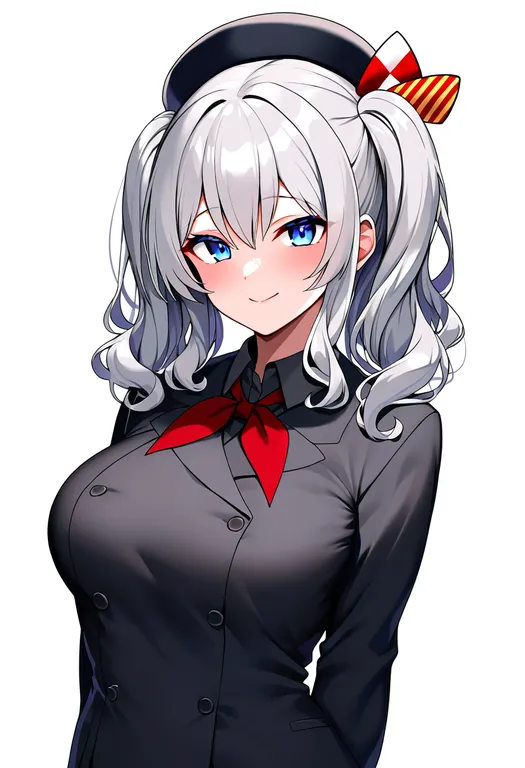masterpiece, best quality, newest, absurdres, highres, safe, kashima_(kancolle), kantai_collection, solo, upper_body… — by k3scat, made with ComfyUI