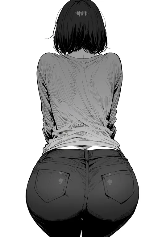 masterpiece, best quality, score_7, safe, fence, 1girl, solo, simple background — by k3scat, made with ComfyUI