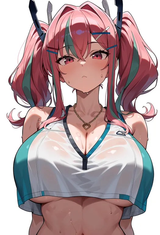 masterpiece, best quality, score_7, safe, bremerton (scorching-hot training) (azur lane), azur lane, solo, upper body… — by k3scat, made with ComfyUI