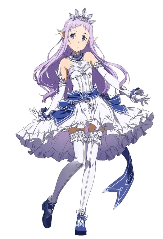 masterpiece, best quality, score_7, safe, sword art online: code register, solo, simple background — by k3scat, made with ComfyUI