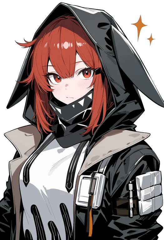 masterpiece, best quality, score_7, safe, crownslayer (arknights), arknights, solo, upper body, simple background — by k3scat, made with ComfyUI