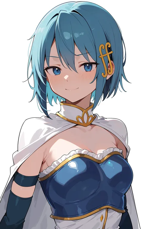 masterpiece, best quality, score_7, safe, miki sayaka, mahou shoujo madoka magica (anime), solo, upper body… — by k3scat, made with ComfyUI