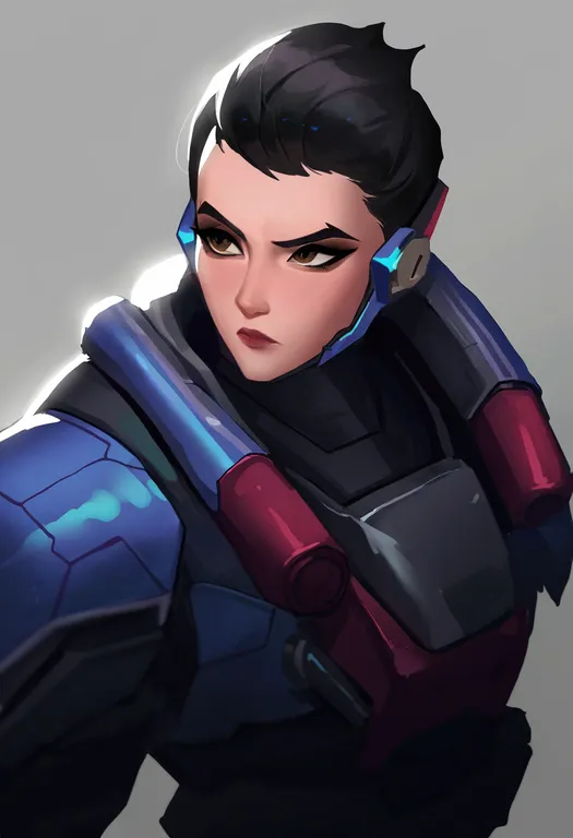 masterpiece, best quality, newest, absurdres, highres, safe, soldier:_76_(overwatch), overwatch, solo, upper_body… — by k3scat, made with ComfyUI