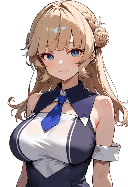 masterpiece, best quality, score_7, safe, ranger (kancolle), solo, upper body, simple background — by k3scat, made with ComfyUI