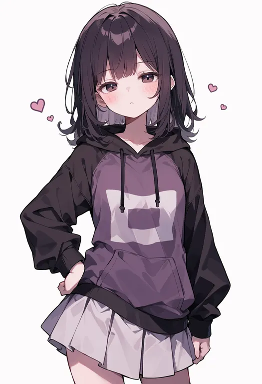 masterpiece, best quality, score_7, safe, yume 2kki, solo, simple background — by k3scat, made with ComfyUI