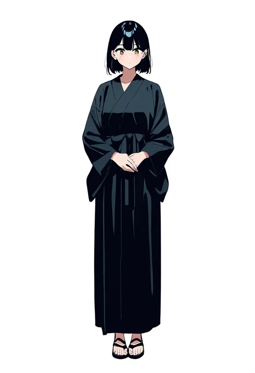 masterpiece, best quality, newest, absurdres, highres, safe, sandals, 1girl, solo, full_body, simple_background — by k3scat, made with ComfyUI