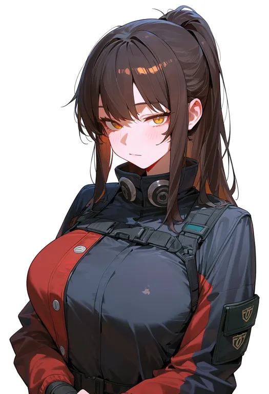 masterpiece, best quality, score_7, safe, female commander (girls' frontline), girls' frontline, solo, upper body… — by k3scat, made with ComfyUI