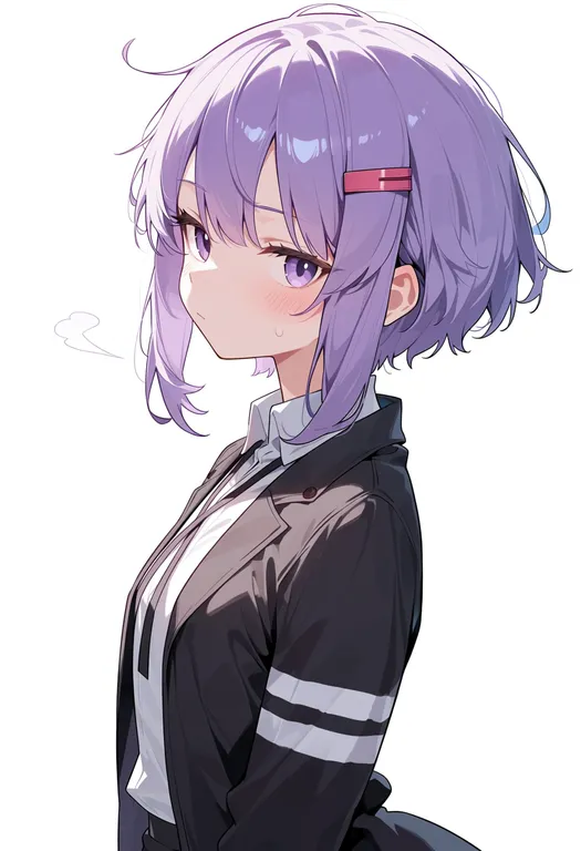 masterpiece, best quality, score_7, safe, yuzuki yukari (shizuku), solo, upper body, simple background — by k3scat, made with ComfyUI