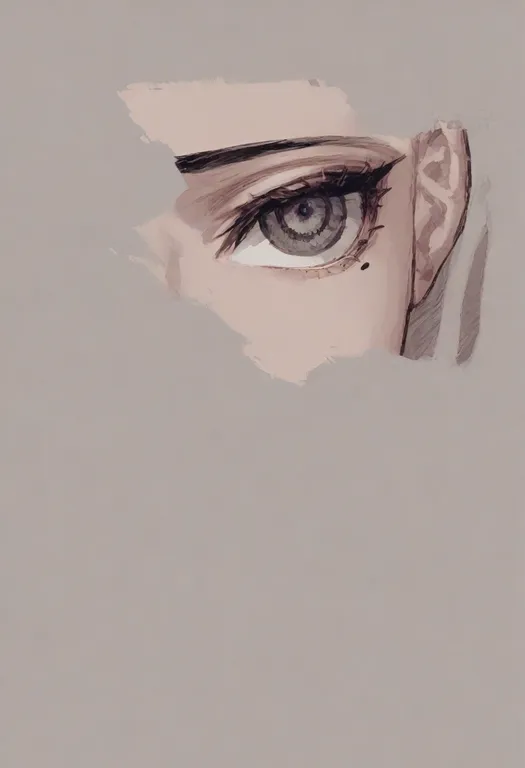 masterpiece, best quality, general, mole under eye, 1girl, solo, simple background — by k3scat, made with ComfyUI