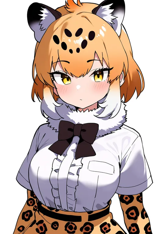 masterpiece, best quality, newest, absurdres, highres, safe, jaguar_(kemono_friends), kemono_friends, solo, upper_body… — by k3scat, made with ComfyUI