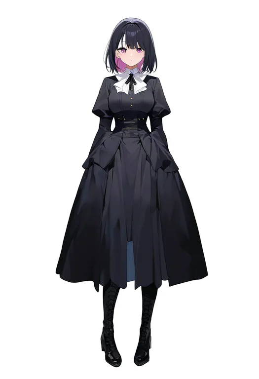 masterpiece, best quality, newest, absurdres, highres, safe, showgirl_skirt, 1girl, solo, full_body, simple_background — by k3scat, made with ComfyUI