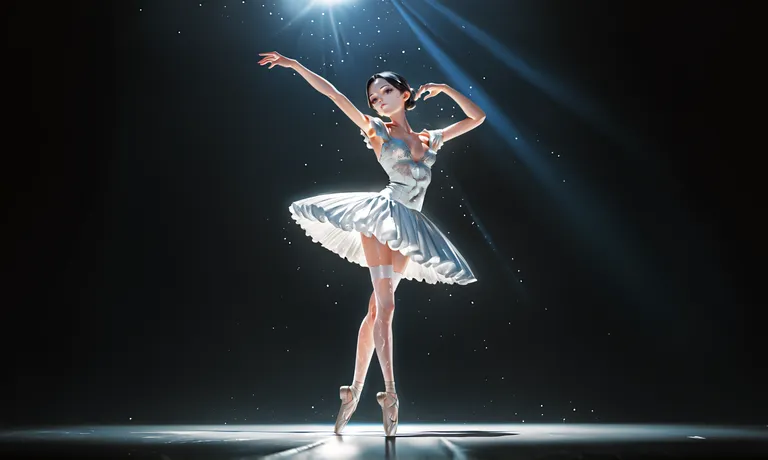 masterpiece, best quality, ultra detailed, highres, 1girl, solo, young woman, professional ballet dancer… — by 刘瑞敏, made with ComfyUI