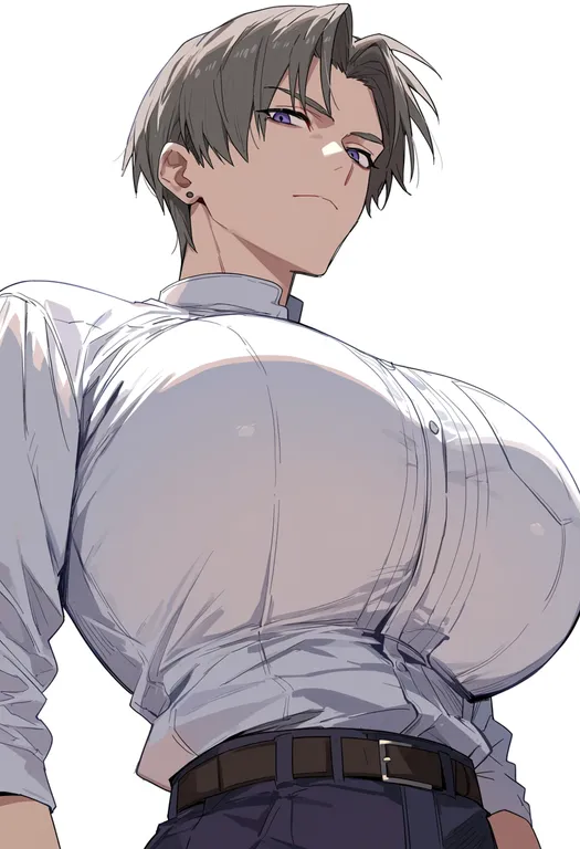 masterpiece, best quality, score_7, safe, heshikiri hasebe, solo, upper body, simple background — by k3scat, made with ComfyUI