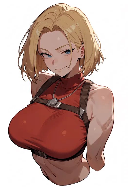 masterpiece, best quality, score_7, safe, blue mary, solo, upper body, simple background — by k3scat, made with ComfyUI