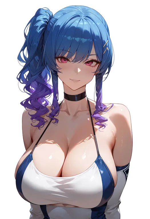 masterpiece, best quality, score_7, safe, st. louis (luxurious wheels) (azur lane), azur lane, solo, upper body… — by k3scat, made with ComfyUI