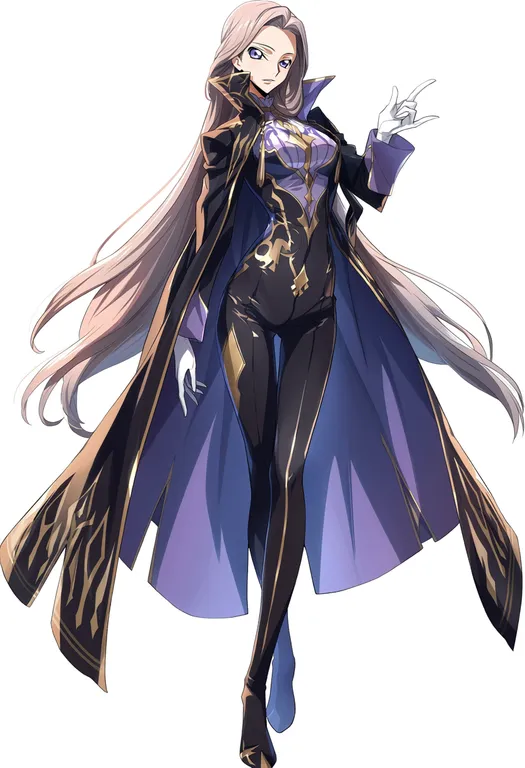 masterpiece, best quality, score_7, safe, code geass: lost stories, solo, simple background — by k3scat, made with ComfyUI