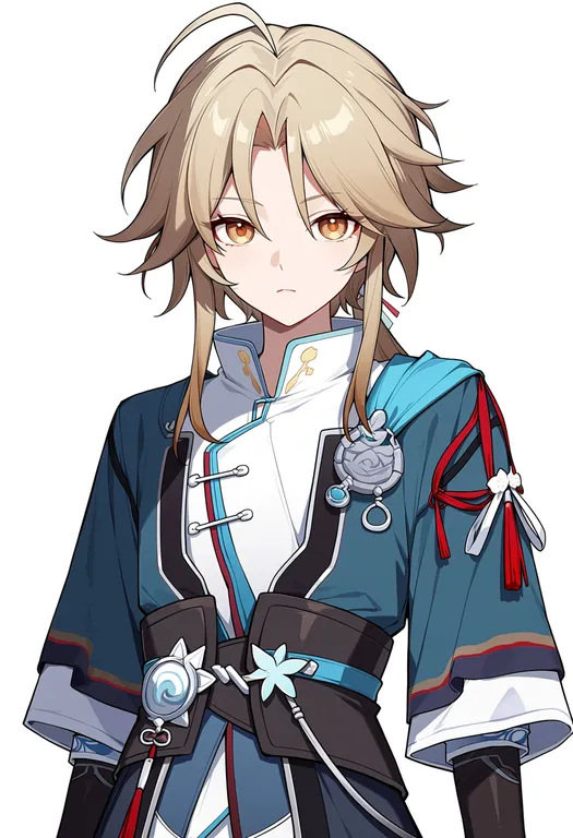 masterpiece, best quality, score_7, safe, yanqing (honkai: star rail), honkai: star rail, solo, upper body… — by k3scat, made with ComfyUI