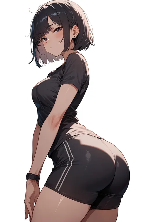 masterpiece, best quality, score_7, safe, reitaisai 7 contest, solo, simple background — by k3scat, made with ComfyUI