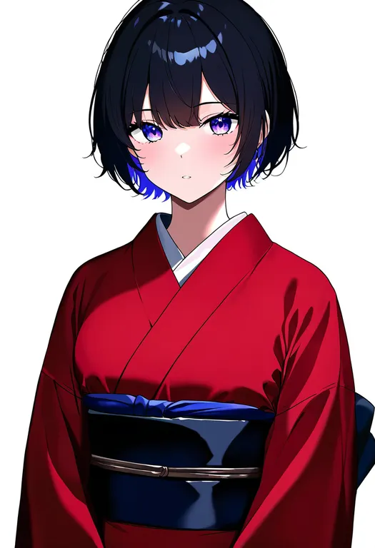 masterpiece, best quality, newest, absurdres, highres, safe, obi, 1girl, solo, upper_body, simple_background — by k3scat, made with ComfyUI
