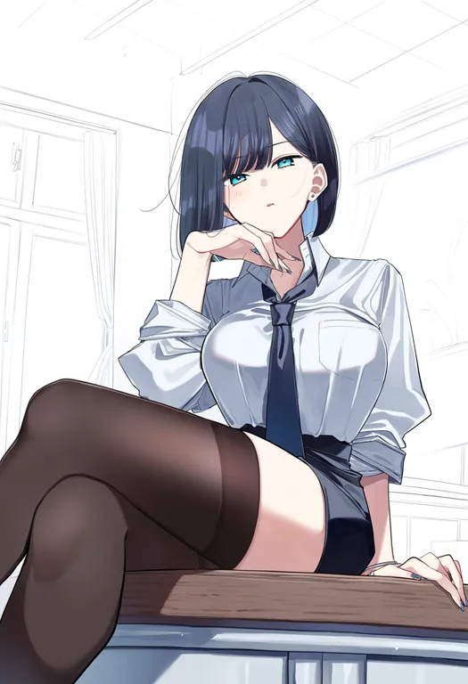 masterpiece, best quality, score_7, safe, @yuama, 1girl, solo — by k3scat, made with ComfyUI