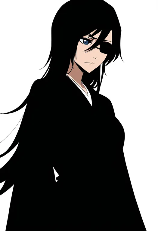 masterpiece, best quality, newest, absurdres, highres, safe, bleach, solo, simple_background — by k3scat, made with ComfyUI
