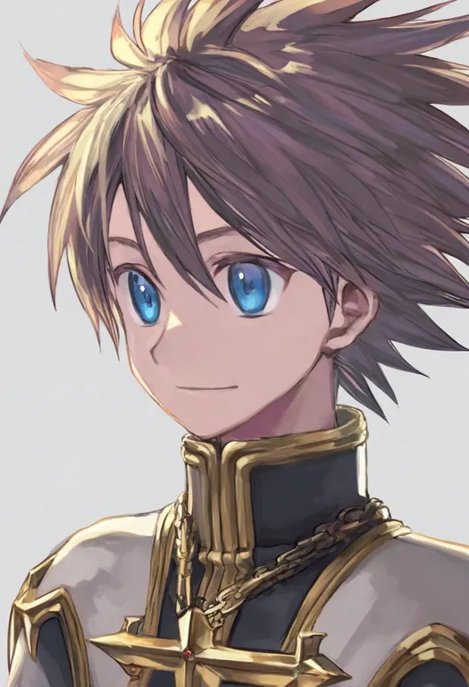 masterpiece, best quality, general, priest (ragnarok online), ragnarok online, solo, upper body, simple background — by k3scat, made with ComfyUI