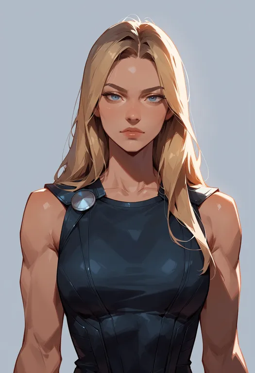 masterpiece, best quality, score_7, safe, thor (marvel), marvel, solo, upper body, simple background — by k3scat, made with ComfyUI