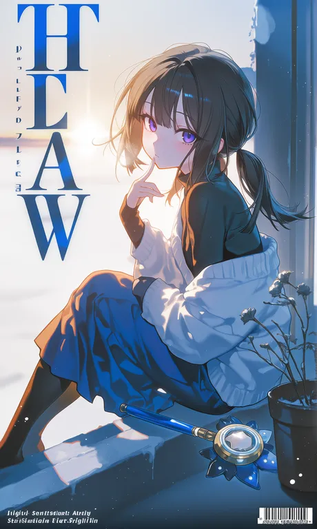 【美游】冬日 — by 彩虹猫猫锤, made with ComfyUI