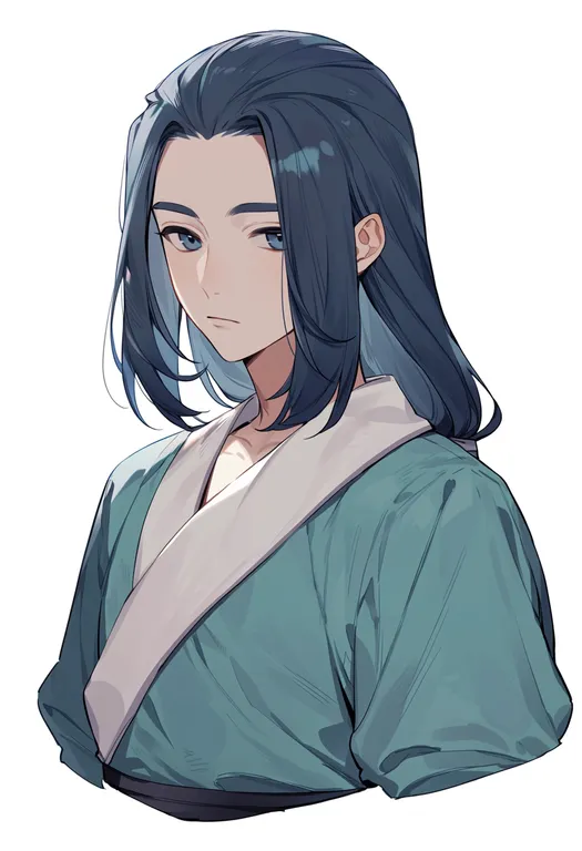 masterpiece, best quality, score_7, safe, wuxian (the legend of luo xiaohei), the legend of luo xiaohei, solo… — by k3scat, made with ComfyUI