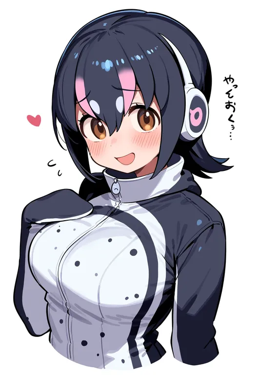 masterpiece, best quality, score_7, safe, humboldt penguin (kemono friends), kemono friends, solo, upper body… — by k3scat, made with ComfyUI