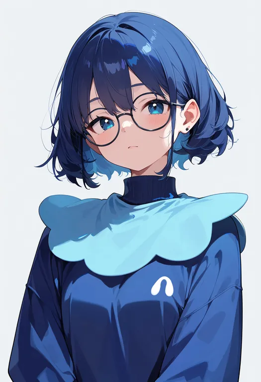 masterpiece, best quality, score_7, safe, popplio, solo, upper body, simple background — by k3scat, made with ComfyUI