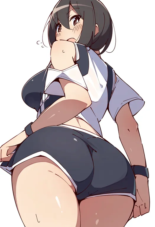 masterpiece, best quality, score_7, safe, @tetenka, 1girl, solo — by k3scat, made with ComfyUI