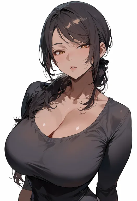 masterpiece, best quality, score_7, safe, hewie, solo, upper body, simple background — by k3scat, made with ComfyUI