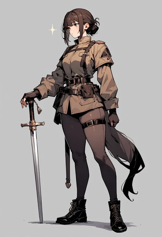 masterpiece, best quality, score_7, safe, romeo and juliet (leyendecker), solo, simple background — by k3scat, made with ComfyUI
