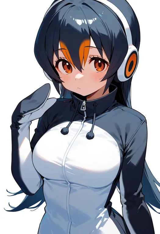 masterpiece, best quality, score_7, safe, gentoo penguin (kemono friends), kemono friends, solo, upper body… — by k3scat, made with ComfyUI